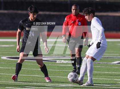 Thumbnail 3 in Richardson vs Royse City (Wylie Men's Soccer Showcase) photogallery.