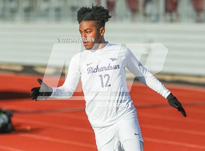 Thumbnail 2 in Richardson vs Royse City (Wylie Men's Soccer Showcase) photogallery.