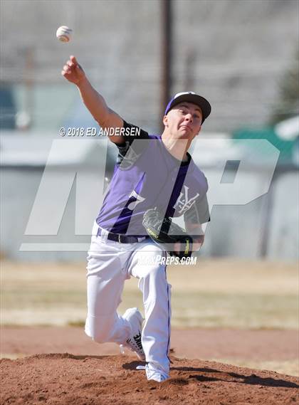 Thumbnail 3 in Bishop Union vs. Yerington (Yerington Tournament) photogallery.