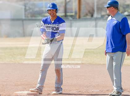 Thumbnail 1 in Bishop Union vs. Yerington (Yerington Tournament) photogallery.
