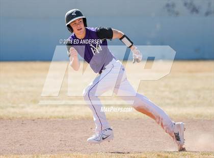 Thumbnail 3 in Bishop Union vs. Yerington (Yerington Tournament) photogallery.