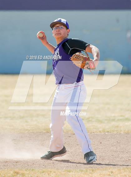 Thumbnail 3 in Bishop Union vs. Yerington (Yerington Tournament) photogallery.
