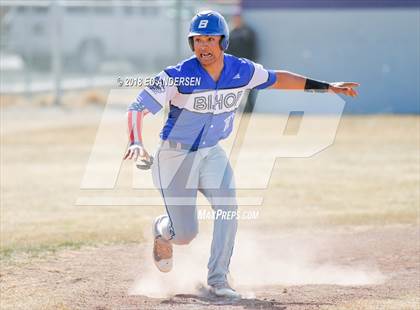 Thumbnail 1 in Bishop Union vs. Yerington (Yerington Tournament) photogallery.