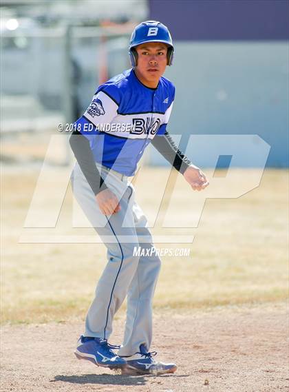 Thumbnail 2 in Bishop Union vs. Yerington (Yerington Tournament) photogallery.