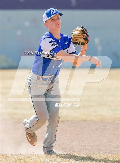 Thumbnail 3 in Bishop Union vs. Yerington (Yerington Tournament) photogallery.