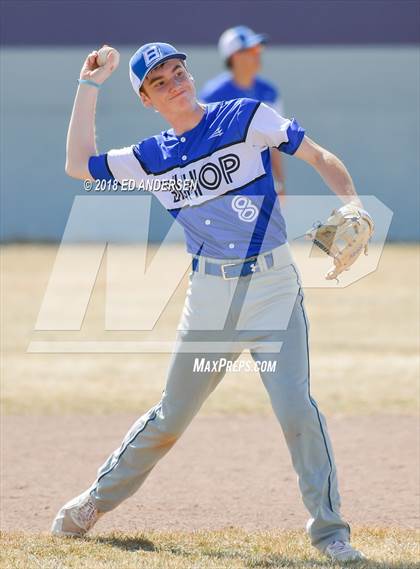 Thumbnail 1 in Bishop Union vs. Yerington (Yerington Tournament) photogallery.