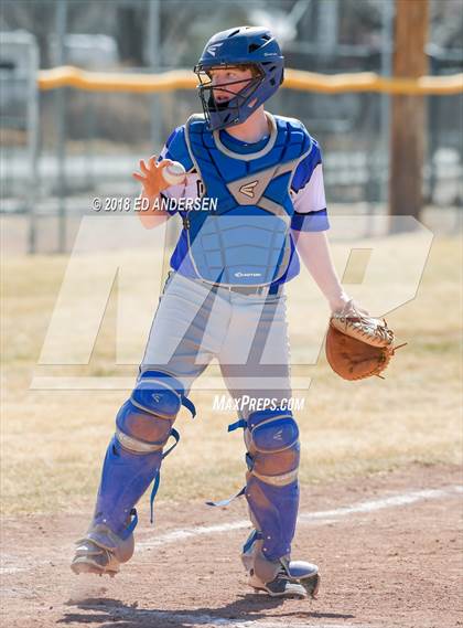 Thumbnail 3 in Bishop Union vs. Yerington (Yerington Tournament) photogallery.