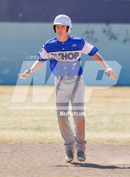 Thumbnail 2 in Bishop Union vs. Yerington (Yerington Tournament) photogallery.