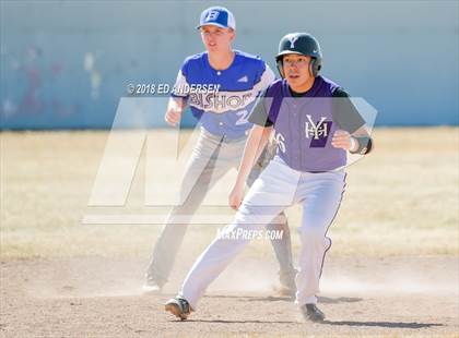 Thumbnail 1 in Bishop Union vs. Yerington (Yerington Tournament) photogallery.