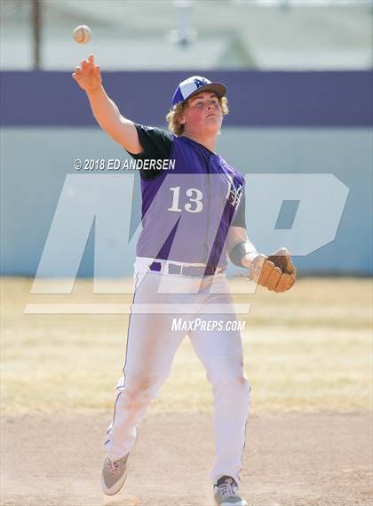 Thumbnail 1 in Bishop Union vs. Yerington (Yerington Tournament) photogallery.