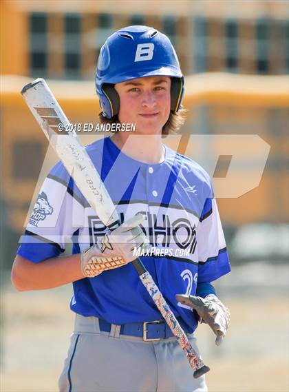 Thumbnail 3 in Bishop Union vs. Yerington (Yerington Tournament) photogallery.