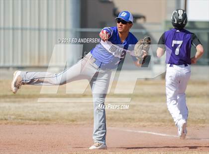 Thumbnail 2 in Bishop Union vs. Yerington (Yerington Tournament) photogallery.