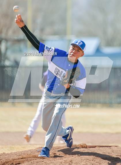 Thumbnail 3 in Bishop Union vs. Yerington (Yerington Tournament) photogallery.