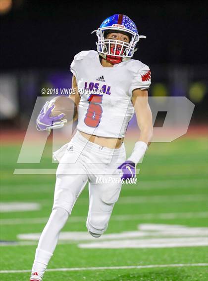 Thumbnail 3 in Los Alamitos vs. Notre Dame (SO) (CIF SS D2 Playoffs) photogallery.
