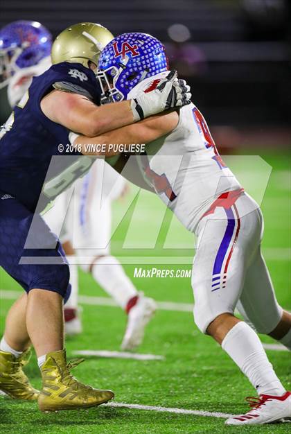 Thumbnail 1 in Los Alamitos vs. Notre Dame (SO) (CIF SS D2 Playoffs) photogallery.