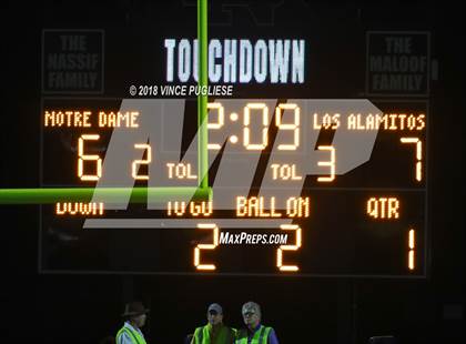 Thumbnail 3 in Los Alamitos vs. Notre Dame (SO) (CIF SS D2 Playoffs) photogallery.