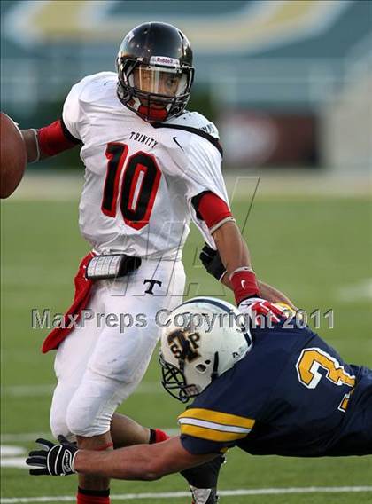 Thumbnail 1 in Trinity vs. Stony Point (5A Division 1 Semifinals) photogallery.