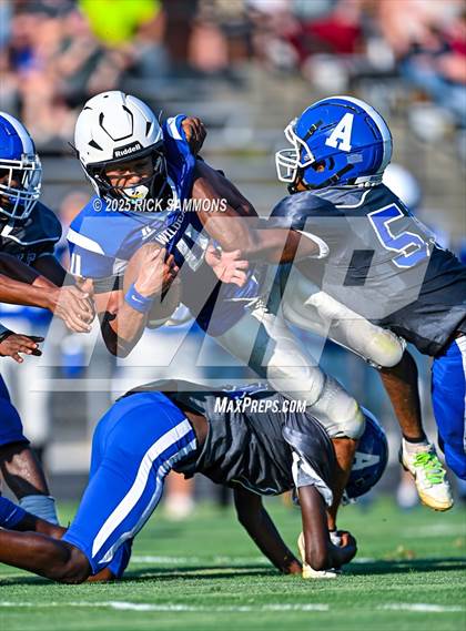 Thumbnail 1 in Albemarle vs South Davidson (Scrimmage) photogallery.