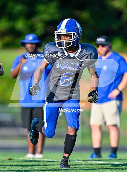 Thumbnail 2 in Albemarle vs South Davidson (Scrimmage) photogallery.