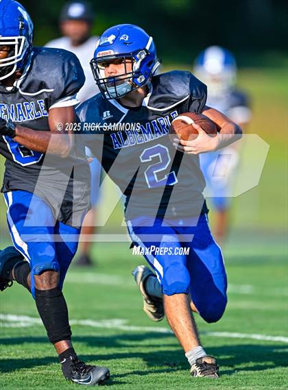 Thumbnail 2 in Albemarle vs South Davidson (Scrimmage) photogallery.