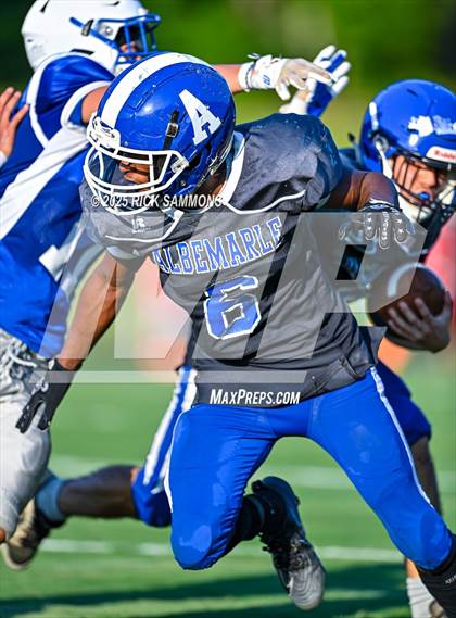 Thumbnail 1 in Albemarle vs South Davidson (Scrimmage) photogallery.