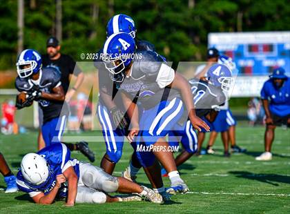 Thumbnail 2 in Albemarle vs South Davidson (Scrimmage) photogallery.