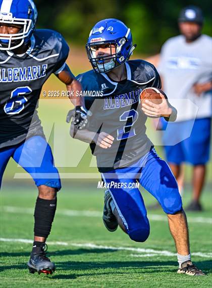 Thumbnail 3 in Albemarle vs South Davidson (Scrimmage) photogallery.