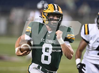 Thumbnail 2 in Central Catholic vs. St. Edward photogallery.