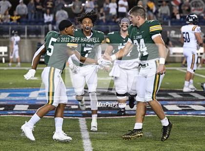 Thumbnail 2 in Central Catholic vs. St. Edward photogallery.