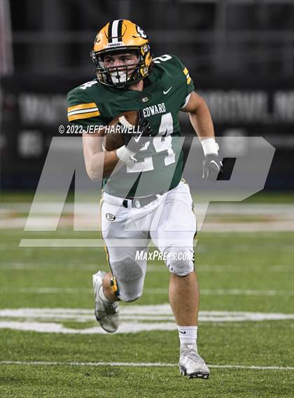 Thumbnail 2 in Central Catholic vs. St. Edward photogallery.