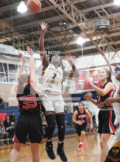Thumbnail 2 in Academy of the Sacred Heart @ Haynes Academy (St. Martin's Basketball Classic) photogallery.