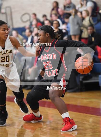 Thumbnail 1 in Academy of the Sacred Heart @ Haynes Academy (St. Martin's Basketball Classic) photogallery.