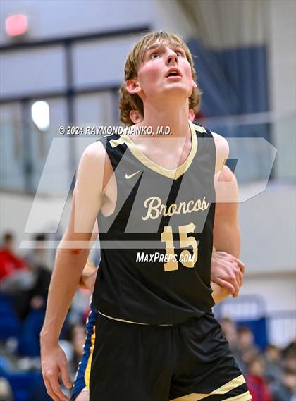 Thumbnail 2 in Delta vs Daleville (Delaware County Tournament)  photogallery.