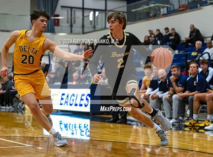 Thumbnail 1 in Delta vs Daleville (Delaware County Tournament)  photogallery.