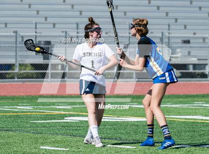 Thumbnail 2 in Santa Monica vs Notre Dame (Gold Goast Invitational) photogallery.