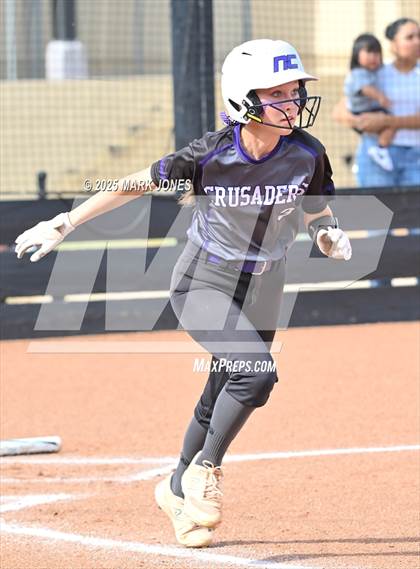 Thumbnail 2 in Northwest Christian vs. Chinle (AIA 3A Play-In) photogallery.