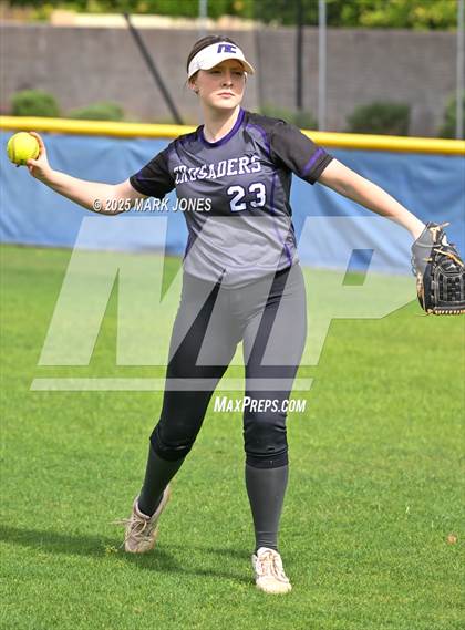 Thumbnail 3 in Northwest Christian vs. Chinle (AIA 3A Play-In) photogallery.