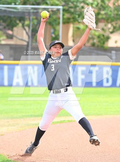 Thumbnail 1 in Northwest Christian vs. Chinle (AIA 3A Play-In) photogallery.