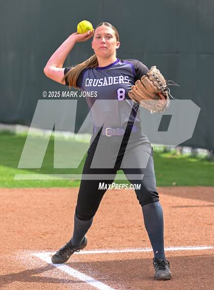 Thumbnail 2 in Northwest Christian vs. Chinle (AIA 3A Play-In) photogallery.