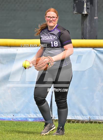 Thumbnail 2 in Northwest Christian vs. Chinle (AIA 3A Play-In) photogallery.