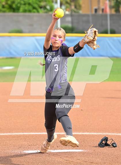 Thumbnail 3 in Northwest Christian vs. Chinle (AIA 3A Play-In) photogallery.