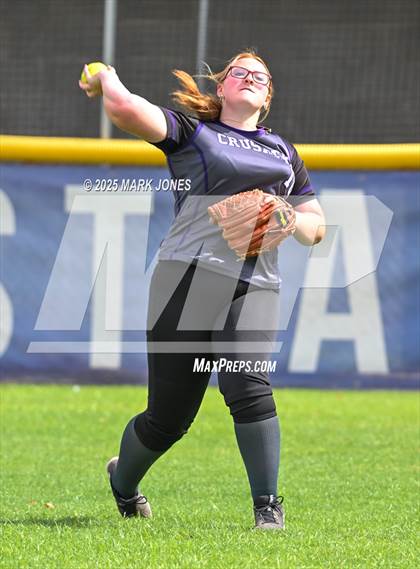 Thumbnail 2 in Northwest Christian vs. Chinle (AIA 3A Play-In) photogallery.