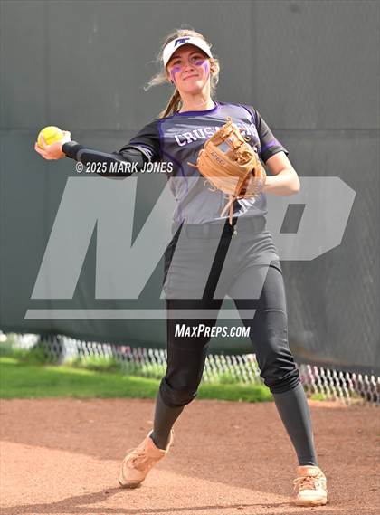 Thumbnail 2 in Northwest Christian vs. Chinle (AIA 3A Play-In) photogallery.