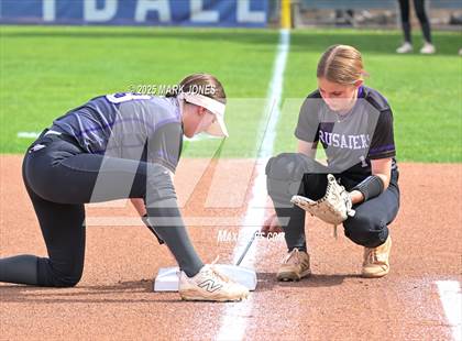 Thumbnail 2 in Northwest Christian vs. Chinle (AIA 3A Play-In) photogallery.