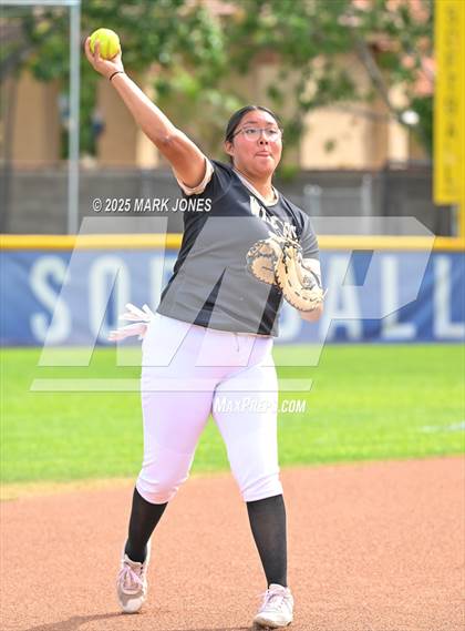 Thumbnail 2 in Northwest Christian vs. Chinle (AIA 3A Play-In) photogallery.