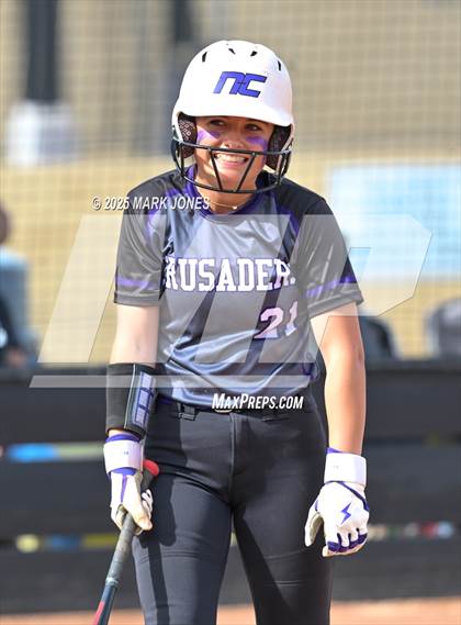 Thumbnail 1 in Northwest Christian vs. Chinle (AIA 3A Play-In) photogallery.