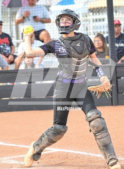 Thumbnail 3 in Northwest Christian vs. Chinle (AIA 3A Play-In) photogallery.