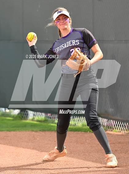 Thumbnail 1 in Northwest Christian vs. Chinle (AIA 3A Play-In) photogallery.