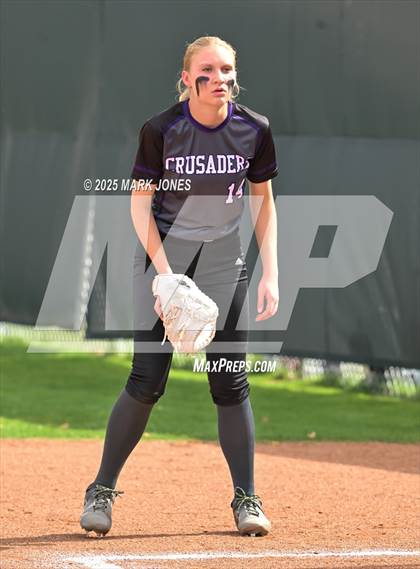 Thumbnail 2 in Northwest Christian vs. Chinle (AIA 3A Play-In) photogallery.