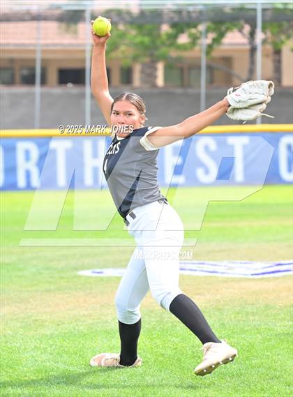 Thumbnail 3 in Northwest Christian vs. Chinle (AIA 3A Play-In) photogallery.